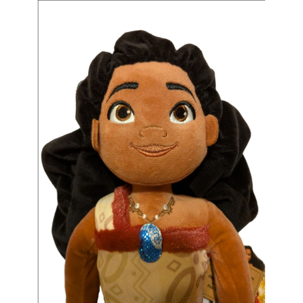 Girls Disney Moana 2 Plush Stuffed Animal One Size Brown Red - Picture 3 of 6